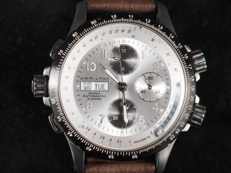 Vente aux enchères HAMILTON, Khaki X Wind Ref. H776260 Vers 2005 Chronographe-bracelet en