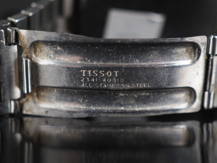TISSOT, SeaStar Quartz Vers 1970 Montre-bracelet en acier. Boîtier cou