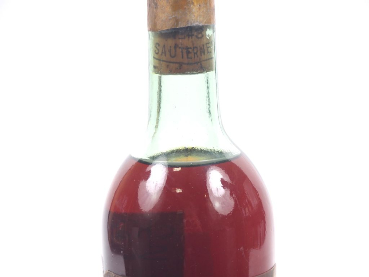1 BOUTEILLE CHATEAU SUDUIRAUT 1er CC SAUTERNES - 1943 - HEP/ETA