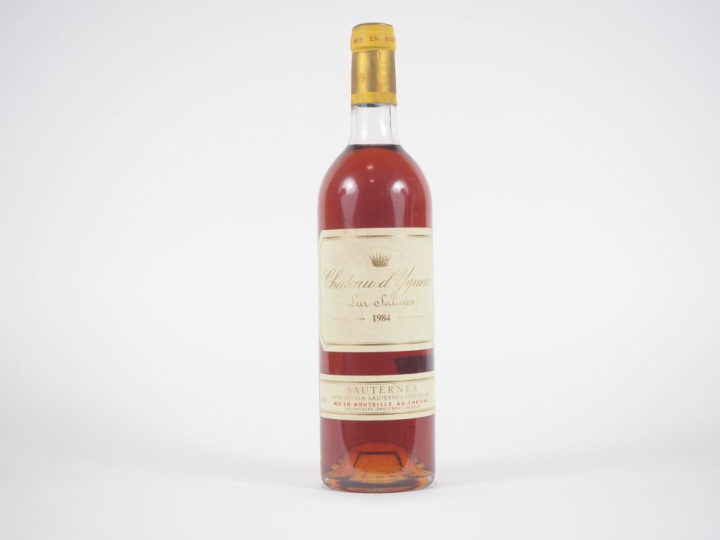 1 BOUTEILLE CHÂTEAU D'YQUEM 1er CCS SAUTERNES - 1984 - BG