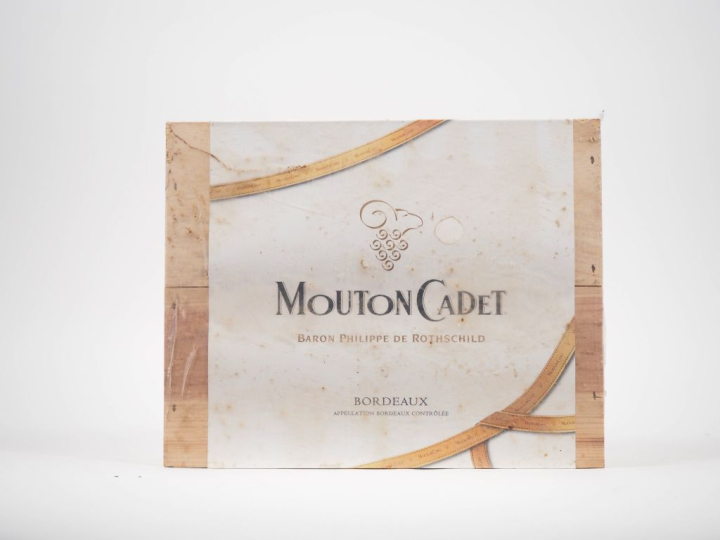 3 BOUTEILLES MOUTON CADET BARON PHILIPPE DE ROTHSCHILD - 2007 - CBO 