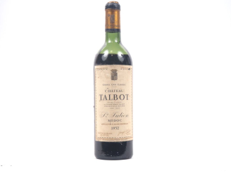 Vente aux enchères 1 BOUTEILLE CHÂTEAU TALBOT GCC SAINT JULIEN - 1952 - BEP/ELS 