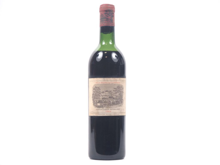 1 BOUTEILLE CHÂTEAU LAFITE ROTHSCHILD 1er GCC PAUILLAC - 1964 - MEP/EL