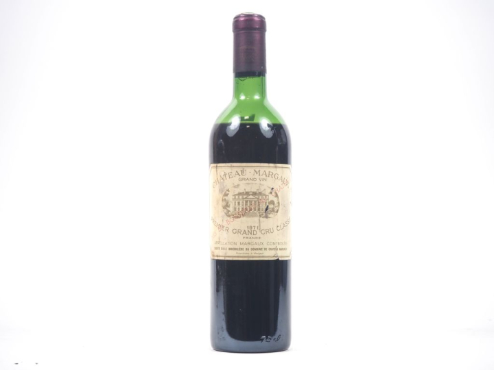 1 BOUTEILLE CHÂTEAU MARGAUX 1er GCC MARGAUX - 1971 - BEP/ELA 