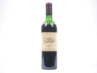 Vente aux enchères 1 BOUTEILLE CHÂTEAU MARGAUX 1er GCC MARGAUX - 1971 - BEP/ELA 