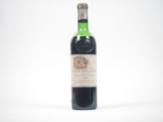 Vente aux enchères 1 BOUTEILLE CHÂTEAU PAPE CLÉMENT GCC GRAVES - 1976 - MEP-BEP/ET