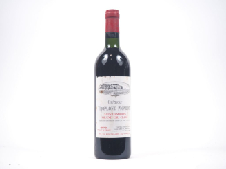 Vente aux enchères 1 BOUTEILLE CHÂTEAU TROPLONG MONDOT GCC ST ÉMILION - 1978 - BG