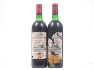 Vente aux enchères 2 BOUTEILLES CHÂTEAU DU TAILHAS POMEROL - 1978 - LB/EA/MILLÉSIME ILLIS