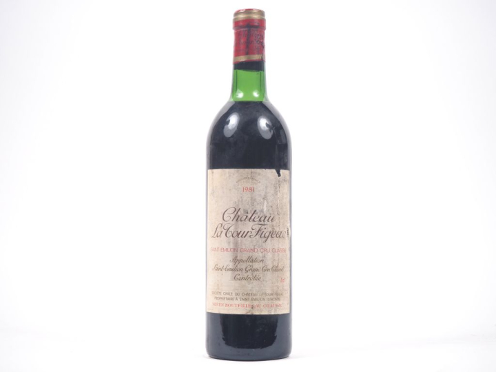1 BOUTEILLE CHÂTEAU LA TOUR FIGEAC GCC ST ÉMILION - 1981 - ES 