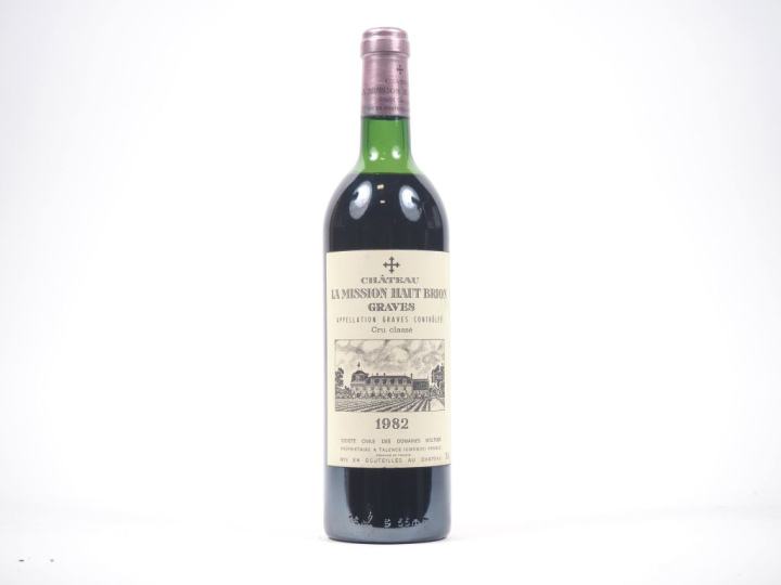 1 BOUTEILLE CHÂTEAU LA MISSION HAUT BRION GCC GRAVES - 1982 - HEP