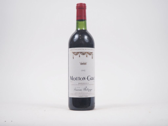 Vente aux enchères 1 BOUTEILLE MOUTON CADET BARON PHILIPPE DE ROTHSCHILD - 1982 - BG 