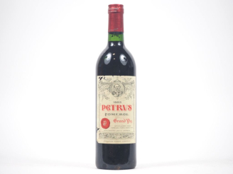 Vente aux enchères 1 BOUTEILLE PETRUS POMEROL - 1983 - EXCELLENT NIVEAU/ETLA