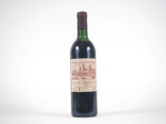 Vente aux enchères 1 BOUTEILLE CHÂTEAU COS D'ESTOURNEL GCC ST ESTÈPHE - 1984 - LB-HEP/ELA