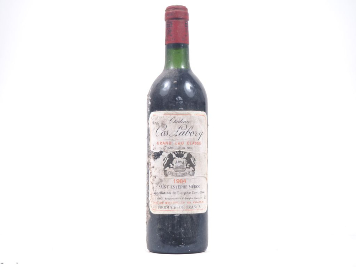 1 BOUTEILLE CHÂTEAU COS LABORY GCC ST ESTÈPHE - 1984 - BG/EA/ES 
