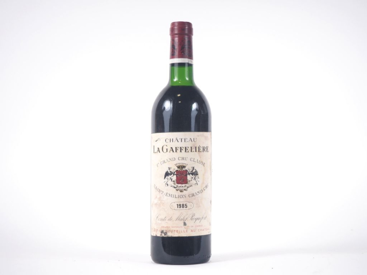 1 BOUTEILLE CHÂTEAU LA GAFFELIÈRE 1er GCC ST ÉMILION - 1985 - LB/ES 