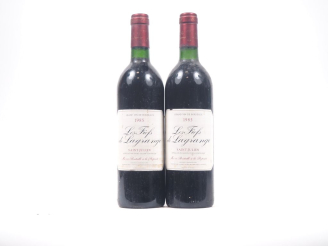 Vente aux enchères 2 BOUTEILLES LES FIEFS DE LAGRANGE ST JULIEN - 1985
