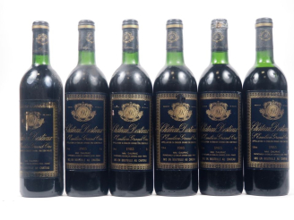 Vente aux enchères 6 BOUTEILLES CHÂTEAU DESTIEUX GC ST ÉMILION - 1985 - 3 BG/2 LB/1 HEP