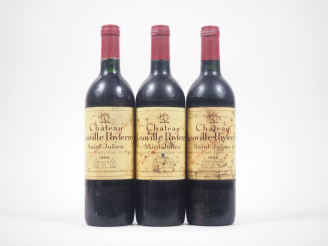 Vente aux enchères 3 BOUTEILLES CHÂTEAU LÉOVILLE POYFERRÉ GCC ST JULIEN - 1986 - 3 BONS N