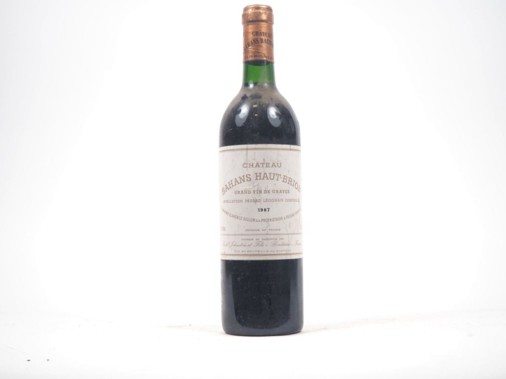 1 BOUTEILLE CHÂTEAU BAHANS HAUT BRION GRAVES - 1987