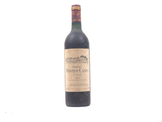 Vente aux enchères 1 BOUTEILLE CHÂTEAU PONTET CANET GCC PAUILLAC - 1988 - BG/ES/BS 