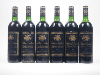Vente aux enchères 6 BOUTEILLES CHÂTEAU DESTIEUX GC ST ÉMILION - 1988 - 1 BG/2 LB/2 LB-HE
