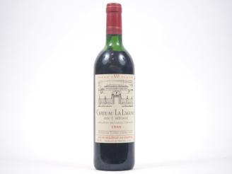 Vente aux enchères 1 BOUTEILLE CHÂTEAU LA LAGUNE GCC HAUT MÉDOC - 1989 - HEP-MEP/INSCRIPT