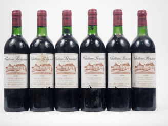 Vente aux enchères 6 BOUTEILLES CHÂTEAU BOUSCAUT GCC GRAVES - 1990 - 3 BG/ELS 