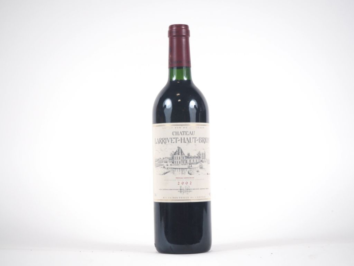 1 BOUTEILLE CHÂTEAU LARRIVET HAUT BRION GRAVES - 2002 - BON NIVEAU