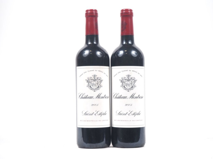 2 BOUTEILLES CHÂTEAU MONTROSE GCC SAINT ESTÈPHE - 2005 