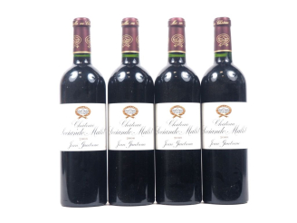 Vente aux enchères 4 BOUTEILLES SOCIANDO MALLET HAUT MÉDOC - 2008