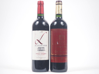 Vente aux enchères 2 BOUTEILLES : 1 L DE LA LOUVIÈRE GRAVES 2008/1 CHÂTEAU LAROSE TRINTAU