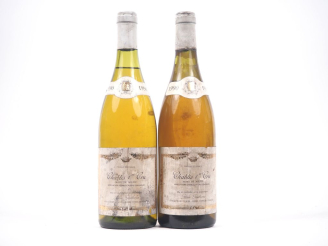 Vente aux enchères 2 BOUTEILLES CHABLIS 1er CRU "MONT DE MILIEU" ALAIN GAUTHERON - 1990 -