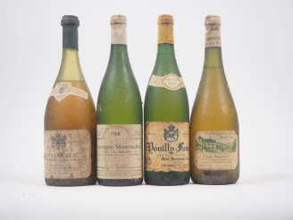 Vente aux enchères 4 BOUTEILLES : 1 SAVIGNY LES BEAUNE DOMAINE DU CHÂTEAU DE MEURSAULT - 