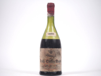 Vente aux enchères 1 BOUTEILLE NUITS CAILLES MORIN - 1959 - VIDANGE/CAPS CORRODÉE 