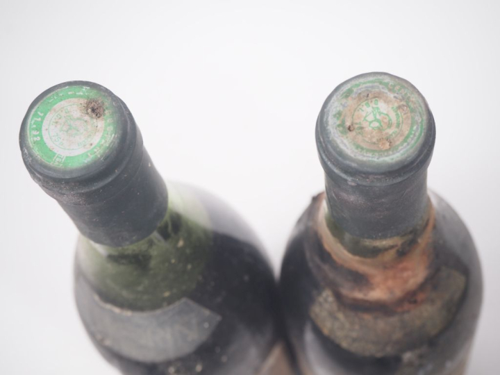 2 BOUTEILLES CORTON THORIN - 1969 - EA/ETS 