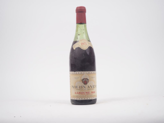 Vente aux enchères 1 BOUTEILLE MOULIN A VENT LABOURÉ ROI - 1971 - 5,3 CM 