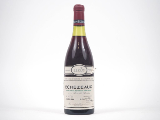 Vente aux enchères 1 BOUTEILLE ÉCHÉZEAUX DOMAINE DE LA ROMANEE CONTI - 1986 - 2,7 CM/ELA