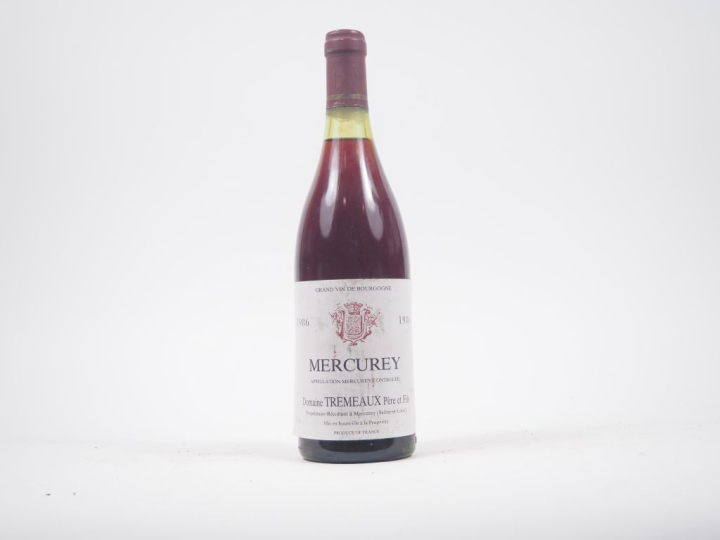 1 BOUTEILLE MERCUREY DOMAINE TREMEAUX - 1986 