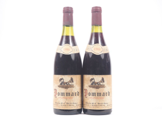 Vente aux enchères 2 BOUTEILLES POMMARD DOMAINE M.C. DERATS DUMAY - 1989 