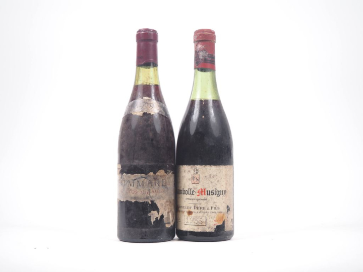 2 BOUTEILLES : 1 POMMARD LE CLOS MICAULT - 1979 - ETA/1 CHAMBOLLE MUSI