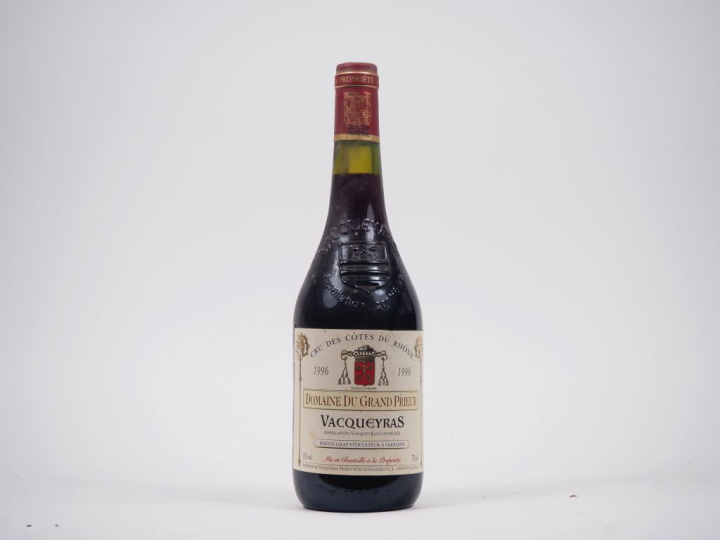 1 BOUTEILLE VACQUEYRAS DOMAINE DU GRAND PRIEUR - 1996 