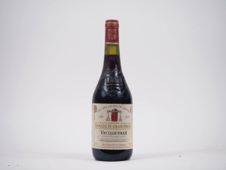 Vente aux enchères 1 BOUTEILLE VACQUEYRAS DOMAINE DU GRAND PRIEUR - 1996 