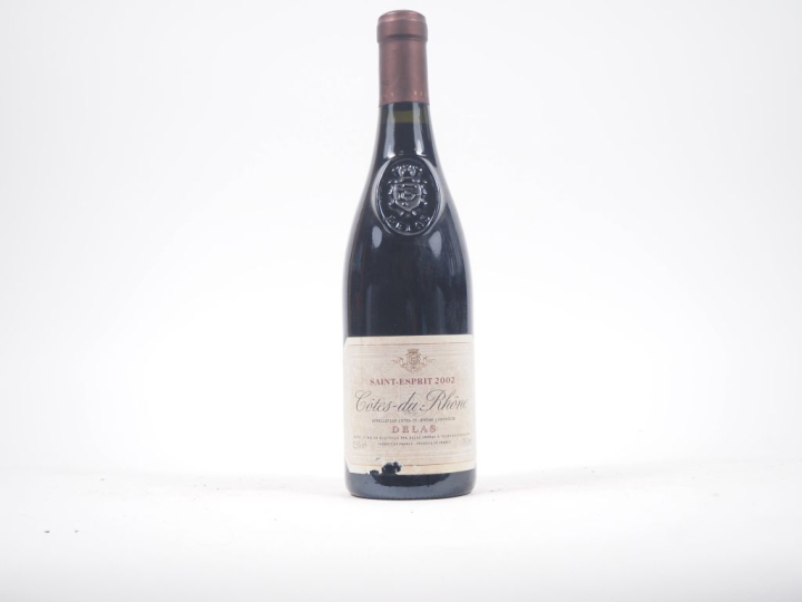 1 BOUTEILLE CÔTES DU RHÔNE DELAS SAINT ESPRIT - 2002 