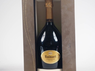 Vente aux enchères 1 BOUTEILLE CHAMPAGNE RUINART - COFFRET 