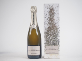 Vente aux enchères 1 BOUTEILLE CHAMPAGNE LOUIS ROEDERER - COFFRET 