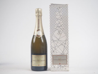 Vente aux enchères 1 BOUTEILLE CHAMPAGNE LOUIS ROEDERER - COFFRET 