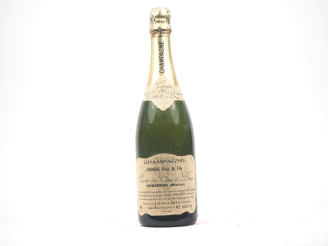 Vente aux enchères 1 BOUTEILLE CHAMPAGNE DENOIS "CUVÉE DES CÔTES A BRAS" - N°1234/3212
