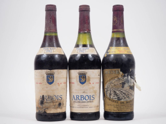 Vente aux enchères 3 BOUTEILLES HENRI MAIRE ARBOIS DOMAINE MONTFORT - 1982 - BS/ES/1 EA