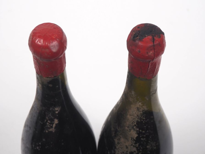 2 BOUTEILLES MORGON  "COTE DE PY" J. FOILLARD - 1992 - 1 VIDANGE/ETS/B