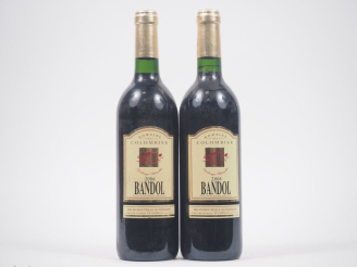 Vente aux enchères 2 BOUTEILLES DOMAINE COLOMBIER BANDOL - 2006